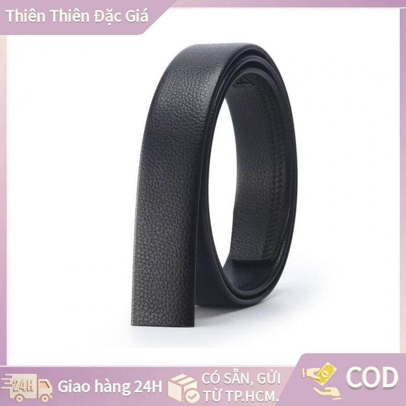 Nam Dây 3.5cm – Trơn Không Đầu Khóa, Nguyên Tấm Cao Cấp (không kèm đầu)