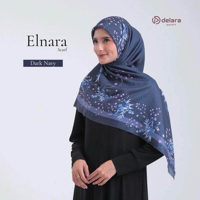 SCARF CANTIK MOTIF ELNARA 130 dari DELARA Kerudung Hijab 4