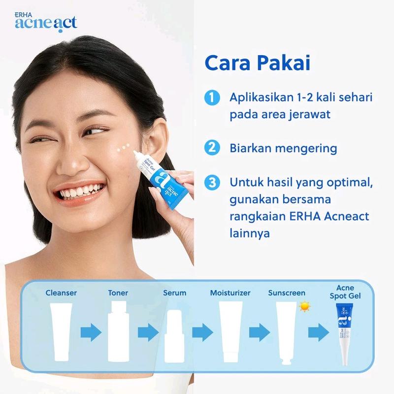 ERHA AcneAct Acne Spot Gel 10g - Gel Totol  Berjerawat 3