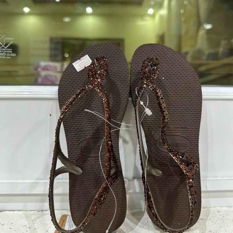 SANDAL NỮ LUNA KIM TUYẾN SỢI NHÀ THIÊN TRANG . CAO SU . DU LỊCH . ĐI CHƠI . GIRL PHỐ