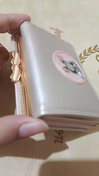 Product Review of JIUFENG Dompet Pendek Wanita Dompet Serbaguna Hewan Bordir Billfold Pemegang Kartu Kredit from 花**花 2