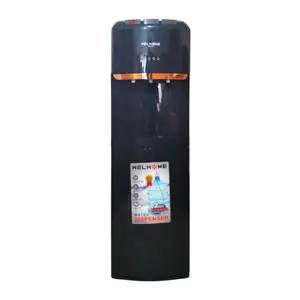 Welhome Dispenser WDP 311 3 Kran Air Galon Bawah Desain Murah Hitam