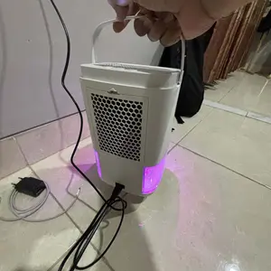 Tixx Dehumidifier 3-in-1 Hemat Listrik (36W): Mode Tidur Sunyi + Penyaring Udara + Lampu LED Warna, Tangki 1L Auto Stop, Solusi Lembab Apartemen & Kamar Penghilang Kelembaban Anti Jamur Bau Apek Tidur Untuk Kosan Cocok untuk Ruang 5-36m²