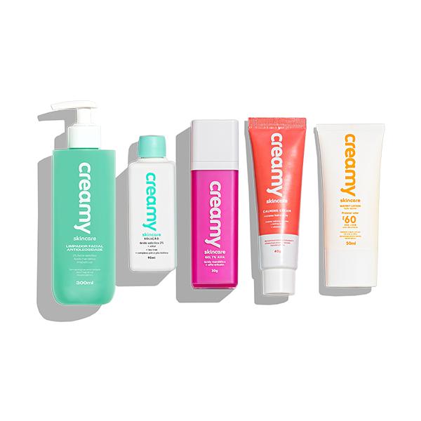 Kit Completo Antioleosidade -Rotina de Manutenção - Pele Oleosa ou Mista