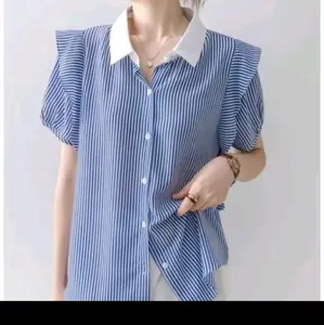 LINK CO RANDOM BLOUSE KEMEJA DRESS BATIK WANITA  KATUN