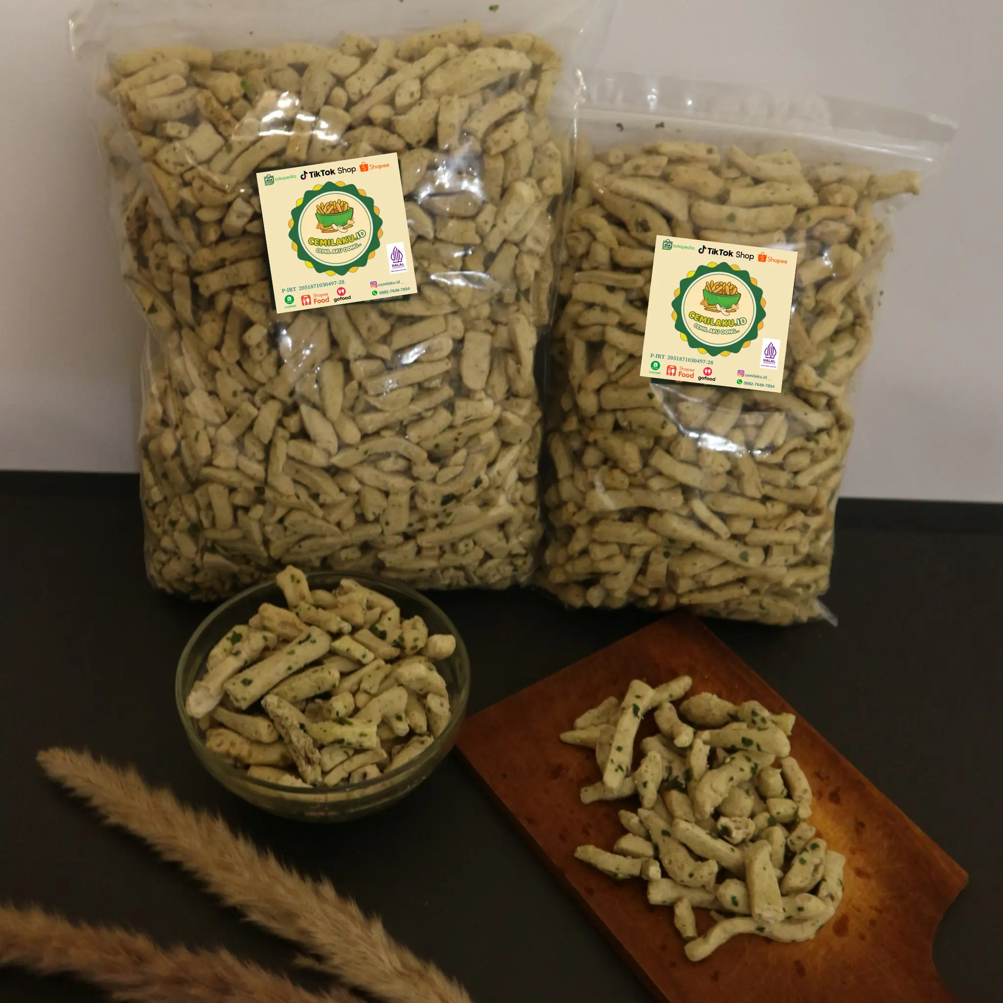Basreng Original (1 KiloGram dan 500 Gram) / Cemilaku.id