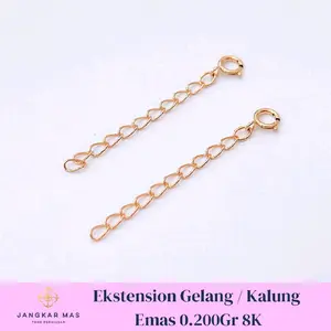 Ekstension Gelang Kalung 8K 3.5Cm