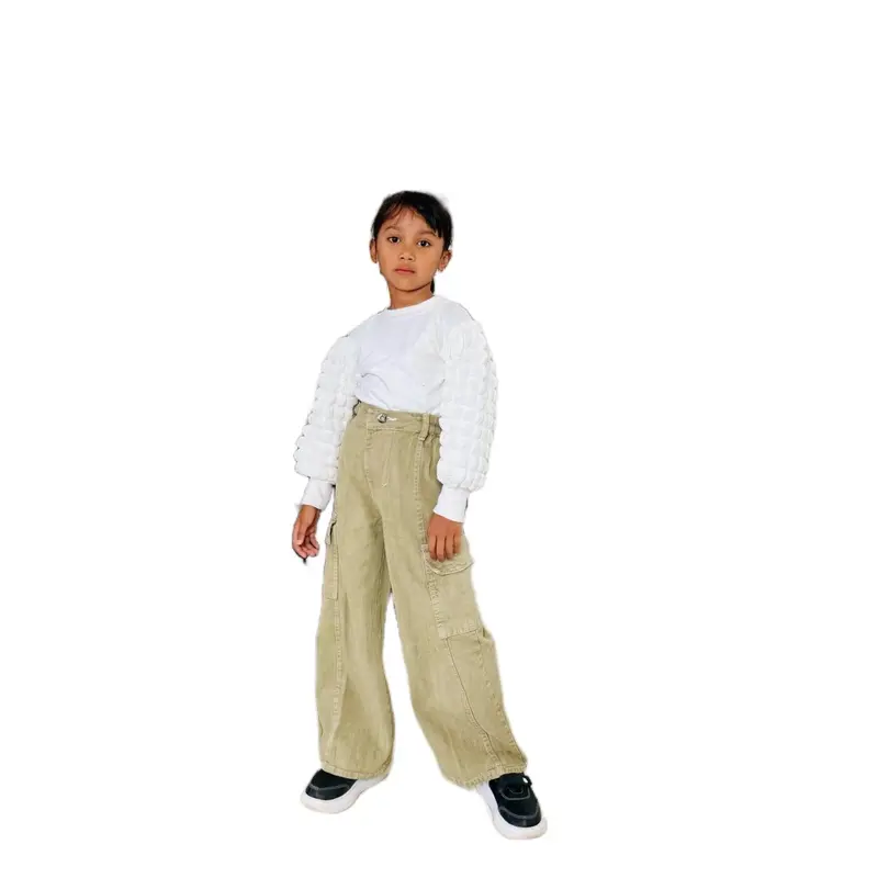 [Creator’s Choice] - Yma Fashion Kids - Celana Cargo Anak Usia 3-12 tahun - Celana Jeans Cargo Anak Unisex 0