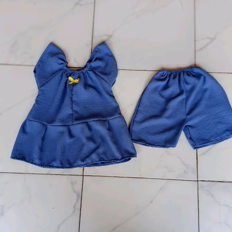 Setelan anak balita eirflow Perempuan Katun random 2