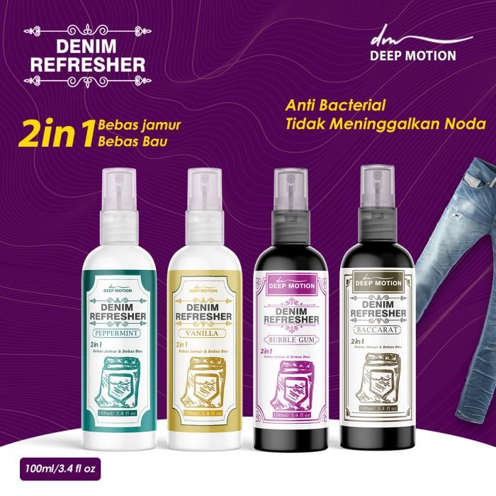 R♥LB PARFUM DAN PEMBERSIH CELANA JEANS DENIM 100ML DENIM REFRESHER T♥3R 0