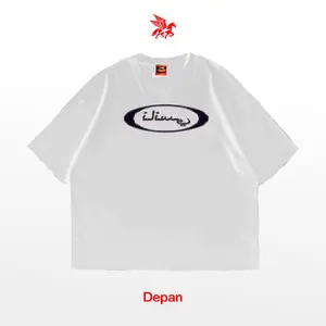 Nancy Society - Kaos Boxy Cut T-shirt Crown With Cotton Combed 24s