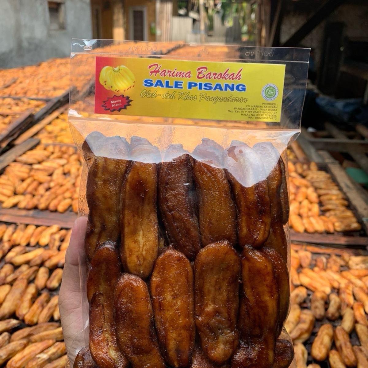 Makanan Ringan Oven Sale 1 Kg - Pisang Sale Raja Siem - Snack, Food