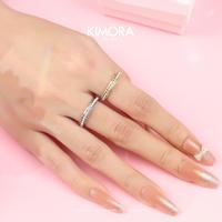 Gambar Kimora - Cincin Titanium Aksesoris Wanita Perhiasan Anti Karat Cnt120 - WHITE 9 dari Kimora Jewelry Kota Denpasar 5 Tokopedia