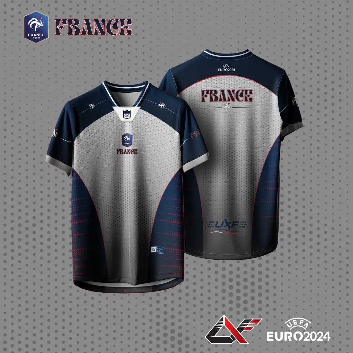 [READY STOCK] EURO FRANCE UXFACTORY JERSEY SUBLIMATION