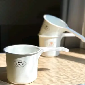 Gayung Mandi Putih Anti Pecah Berkualitas Tinggi - Plastik Tebal