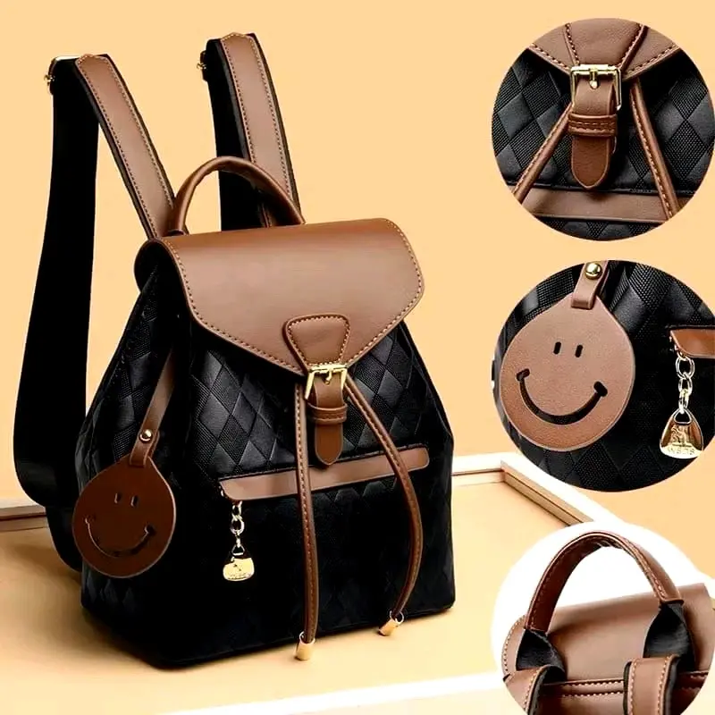 Tas ransel wanita korea motif grafik 1143 3