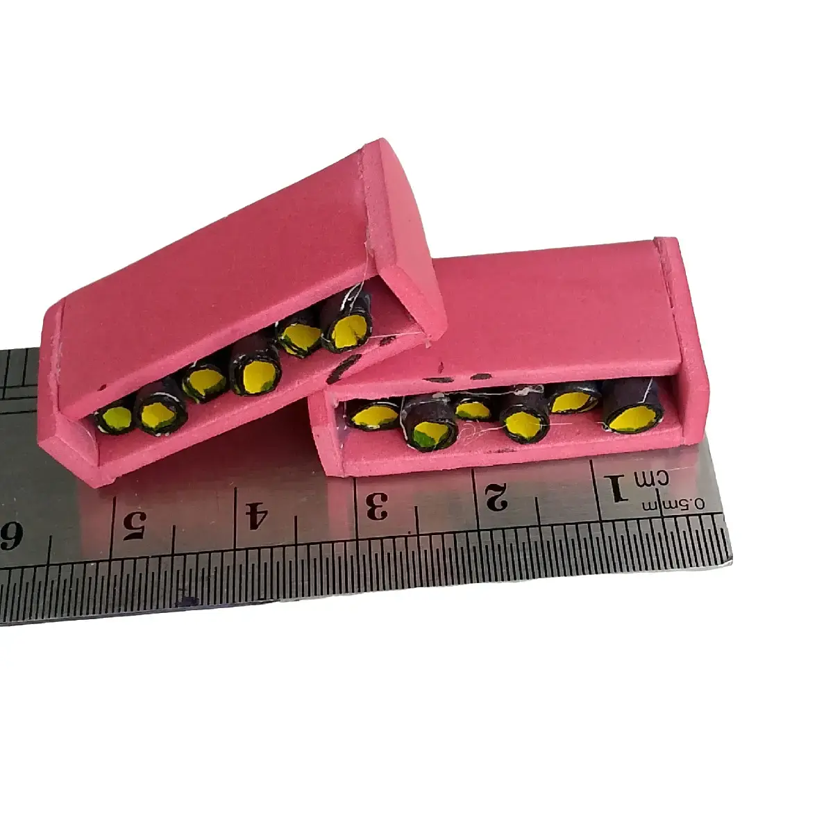 miniatur corong mini basuri warna MERAH KUNING