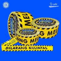 Gambar I-Safe Police Line Dilarang Melintas 3" X 300M  Pembatas Garis Polisi dari i-Safe Official Kota Administrasi Jakarta Pusat 4 Tokopedia