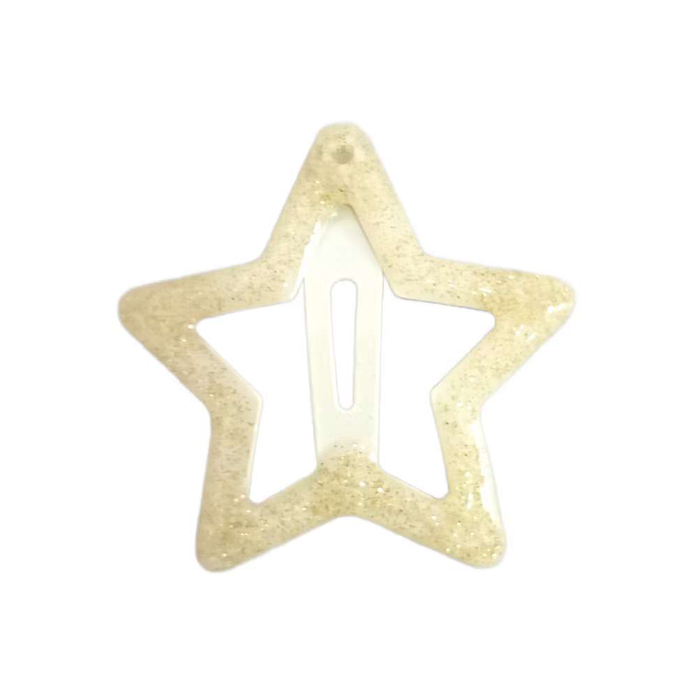 JEPIT BINTANG MIX WARNA | hair clips jepitan rambut motif bintang isi 100 pcs isi 50 pcs  pcs untuk anaK-anak & remaja jepit bintang gliter jepit bintang polkadot volly set 1 y2k aksesoris douyin