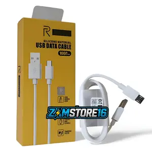 Kabel data cas RIML1 MICRO USB Type B 2A Fast charger Panjang 1M