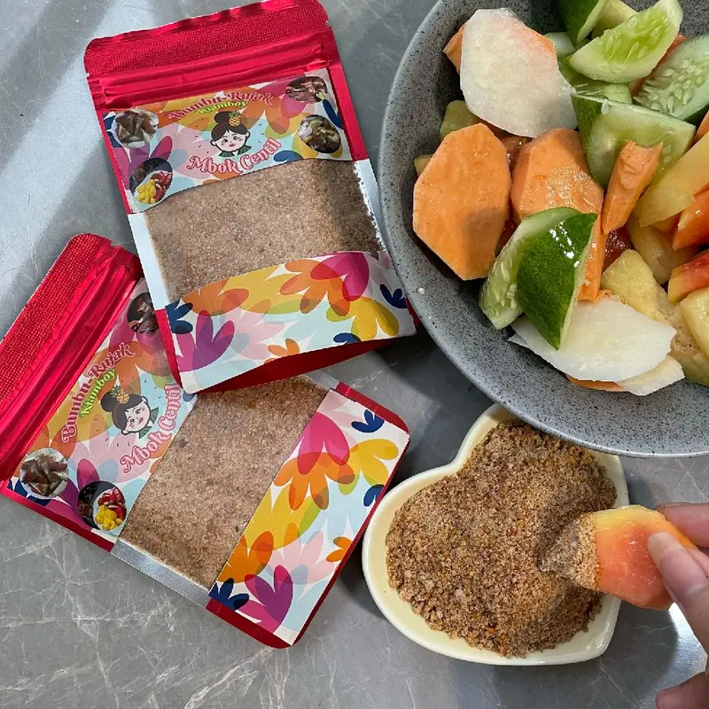 Bumbu Rujak Bangkok Kiamboy Halal 100gr - Cocol /  Tabur Mbok Centil 3