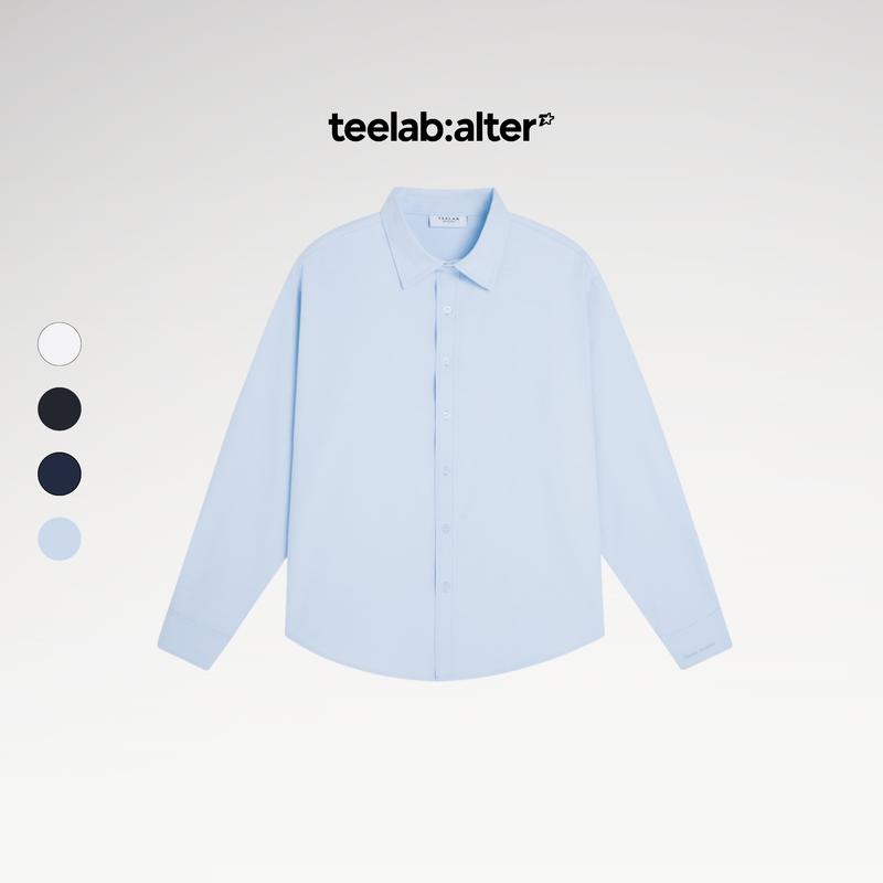 Áo Sơ Mi Tay Dài Teelab Basic Oxford Shirts Unisex Form Oversize Local Brand SS066