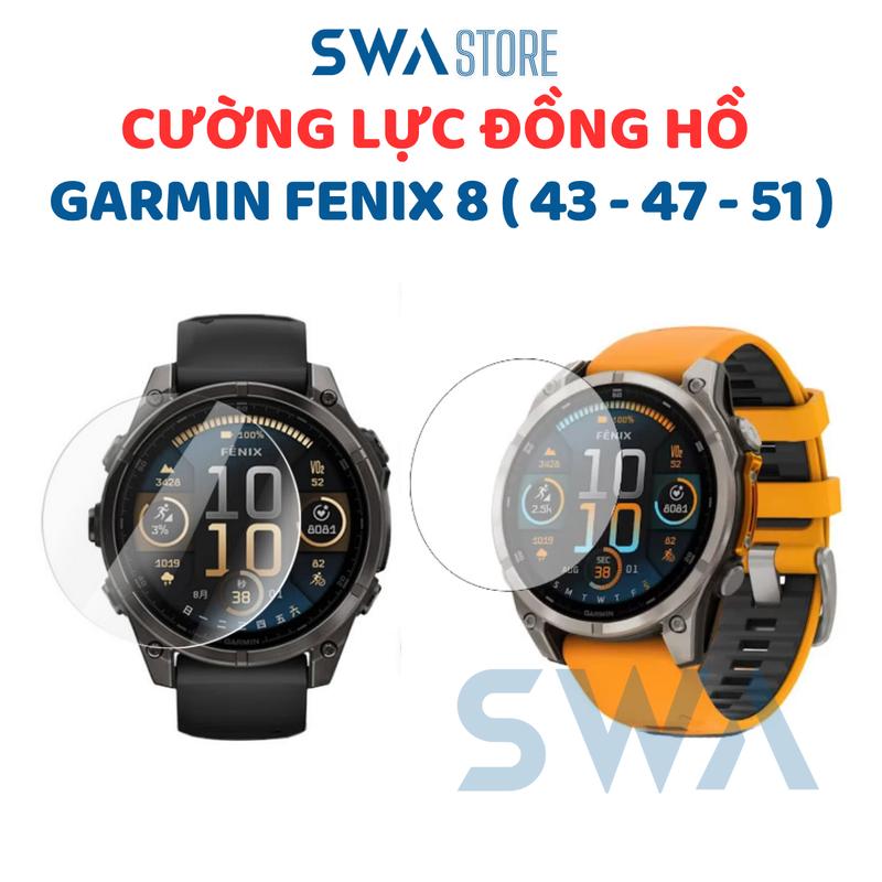 Dán Cường Lực Dùng Cho Đồng Hồ Garmin Fenix 8 43mm Fenix 8 47mm Fenix 8 51mm SWA