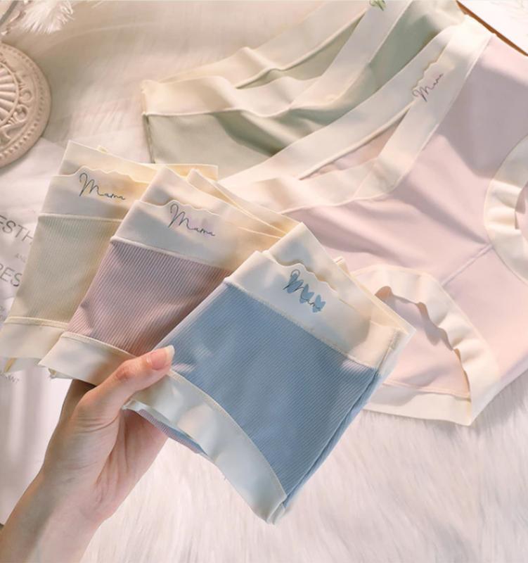 Combo 5 Chiếc Quần Lót Bầu Cạp Chéo Mama | Chất Thun Tăm mềm mát - Size L XL XXL Quần lót bầu. quần chip dành cho bầu. quan lot bau Quần Lót Bầu Quần Lót Bầu Quần Lót Mẹ