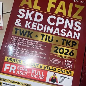 Buku AL FAIZ SKD CPNS dan KEDINASAN 2026