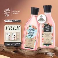 Gambar [SKIN BARRIER SERIES] Earth Love Life Bulgarian Rose & East Nusa Vanilla Body Wash Body Lotion 450ml, 250ml & 60ml | Sabun Wangi | Jerawat Punggung | Kulit Sensitif | Mencerahkan | SPF | Alergi | Cerah | Premium | Sabun Harum | Cooling Sensation - HEMAT! 2IN1 BIG SIZE dari Earth Love Life Kota Administrasi Jakarta Selatan 4 Tokopedia