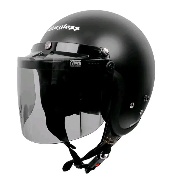 HELM BOGO CARGLOS IDENTIK KACA DATAR CLEAR/SMOKE Motorcycle 4