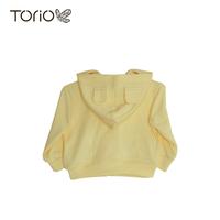 Gambar TORIO Basic Hoodie Yellow Bunny - Jacket Bayi Perempuan - 3-6 bulan dari Torio Kota Administrasi Jakarta Barat 2 Tokopedia