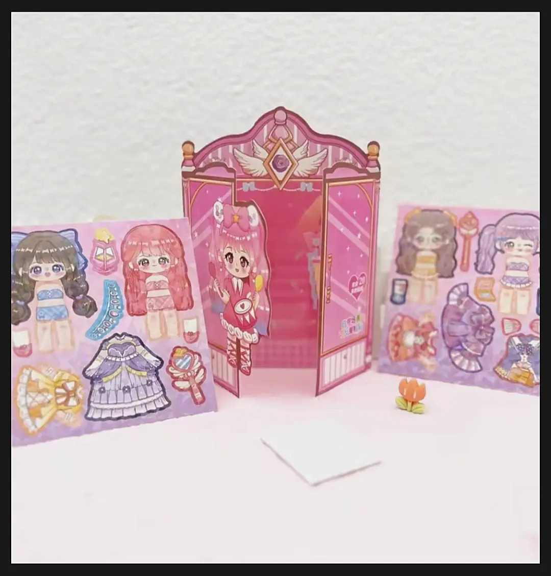 Stiker Diy Viral Book Kuromi Mainan Anak Stiker Lemari Tirai Baju Karakter Sanrio