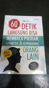 Product Review of paket 2 buku trik memikat & mempengaruhi lawan bicara dan 60 detik langsung bisa membaca pikiran Psychology from r**h 3