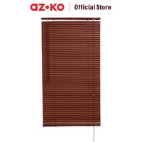 Gambar AZKO Forhom Venetian Blind 40x180 cm 25 mm - Cokelat Teak Blind Horizontal Kerai Jendela Blinds Slat Tirai Blinds dari AZKO Indonesia Kota Administrasi Jakarta Barat 1 Tokopedia