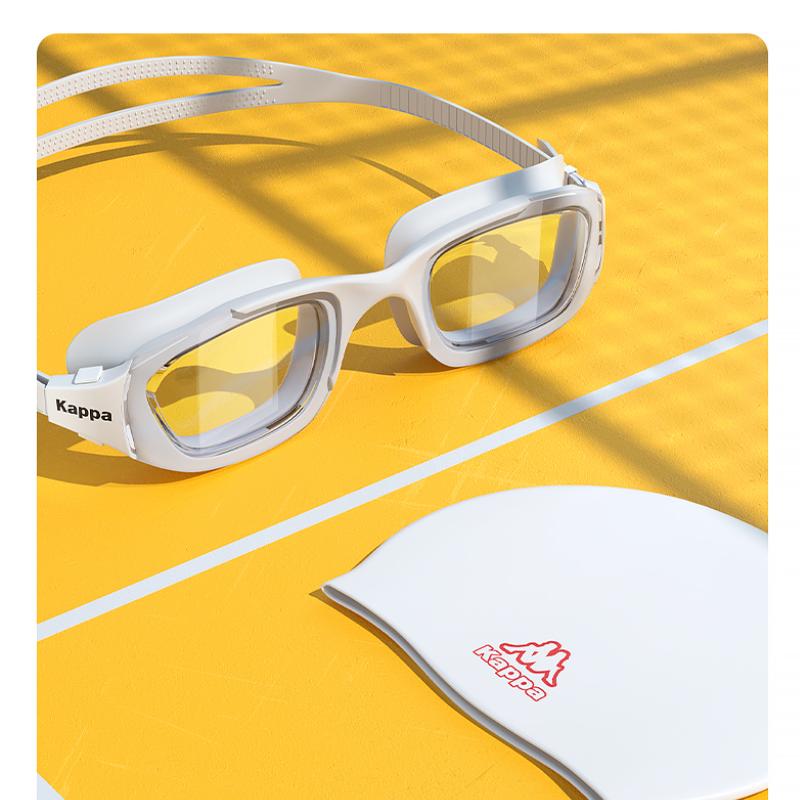 Kính Bơi Trong Suốt, Kappa, Unisex-Cỡ Người Lớn, Dành Cho Người Cận Thị