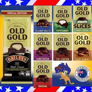Coklat Australia Cadburry Old Gold BEST SELLER Jastip Australia Coklat Batangan Cemilan Snack Chocolate Cokelat