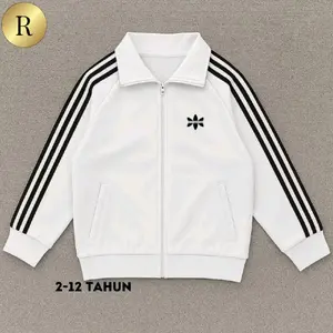 Jaket Trektop Anak Cowo Cewe Bahan Halus Tebal untuk Usia 2-13 Tracktop Anak Nyaman dan Stylish dan kekinian ,cocok untuk di pakai di luar aktivitas rumah