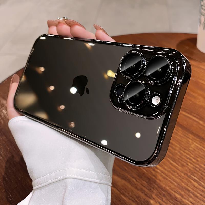 Product Introduction of Ốp Mỏng Trong Suốt, Chống Vàng, Có Bảo Vệ Ống Kính Máy Ảnh, Tương Thích Với iPhone 16, 15, 14, 13, 12, 11, Plus, Pro Max 3