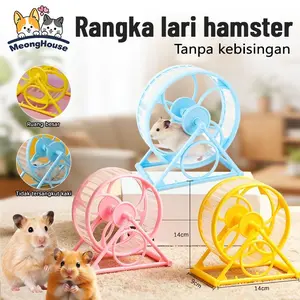 Hamster Running Spinner  Rolling  Kincir Mainan Aksesoris Hamster Lucu Roda Latihan Hamster