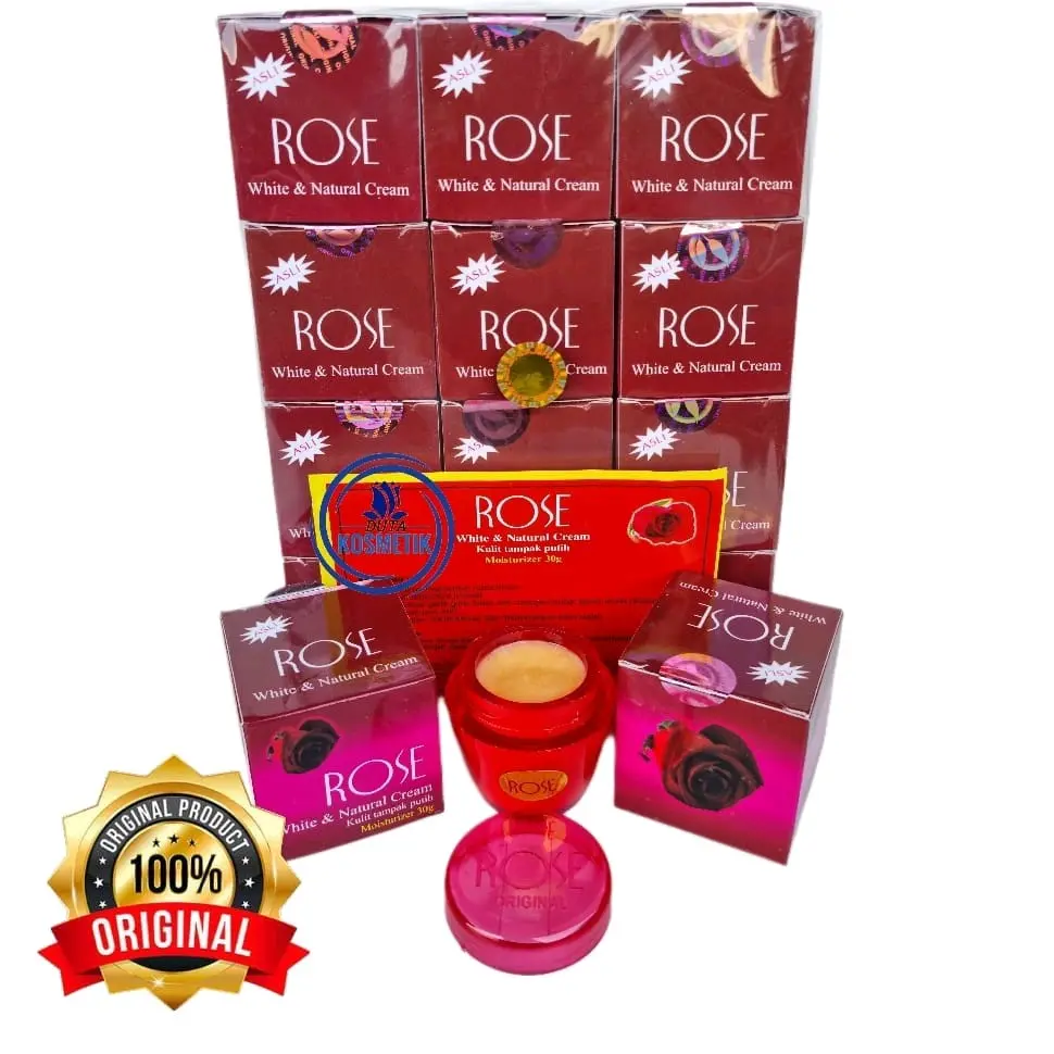[isi 12] Cream Rose Original Whitening /Lusin sr12 herbalskincare