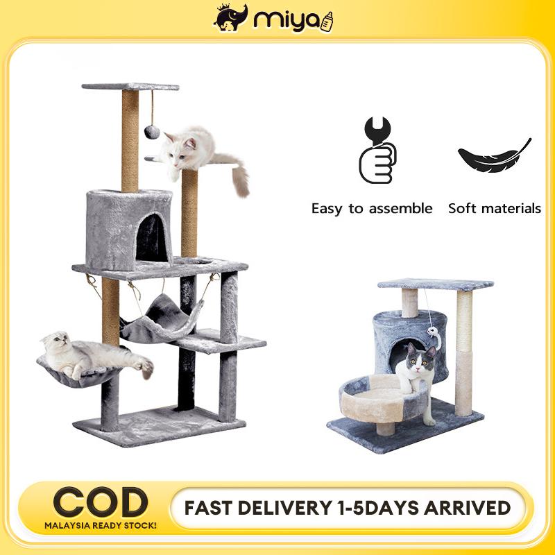 Cat House Cat Condo Bed Cat Tower Hammock Cat Tree extra large Pet Supplies Pet Home Cat Climbing Cat Bed Sleeping Scratcher House