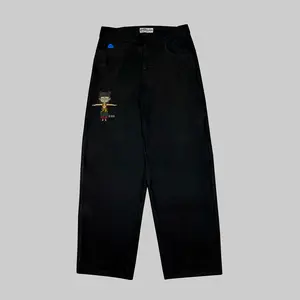 AFTERCLOUD - RAW DENIM BAGGY BALLOON - NEZHA JET BLACK  BLUE INDIGO