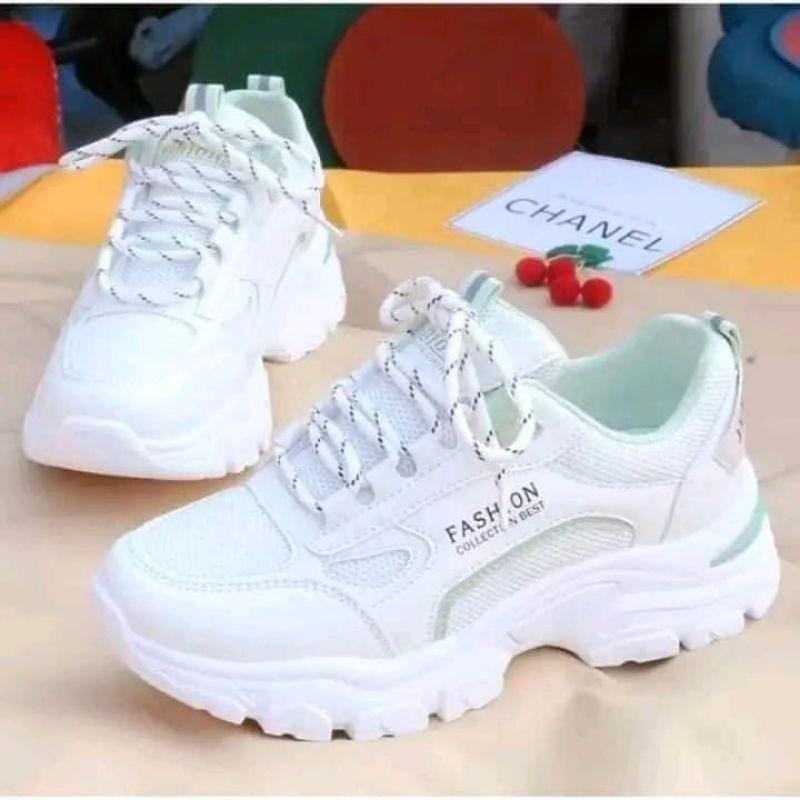 Product Introduction of Sepatu Wanita Korea Sport Kasual Sneakers Olahraga - Model Terbaru 8