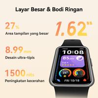 Gambar HUAWEI Band 11 Series | 1.62”AMOLED Display | Enhanced Sleep Tracking | Heart Health Management | Smartwatch-like | Android & iOS dari Huawei Indonesia Kota Tangerang 5 Tokopedia