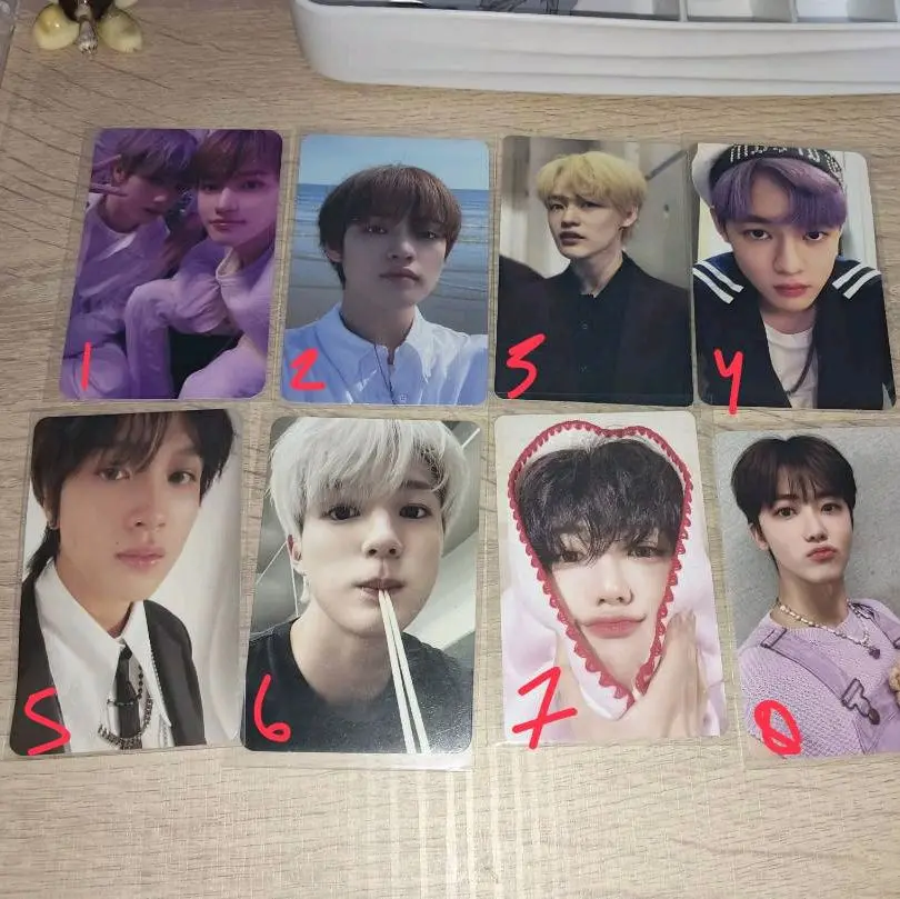 Photocard official chenle terong jumatan jeno sumpit jaemin pout boneka