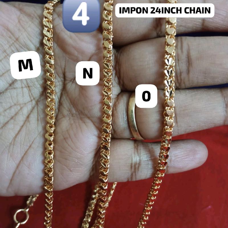 RANTAI IMPON Chain Daily wear 24inch 60cm Made in India - TikTok Shop ...