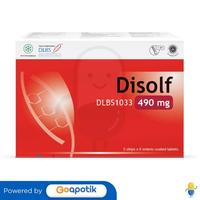 Gambar DISOLF 490 MG BOX 30 TABLET dari Apotek Padi Farma by GoApotik Kota Tangerang Selatan 2 Tokopedia