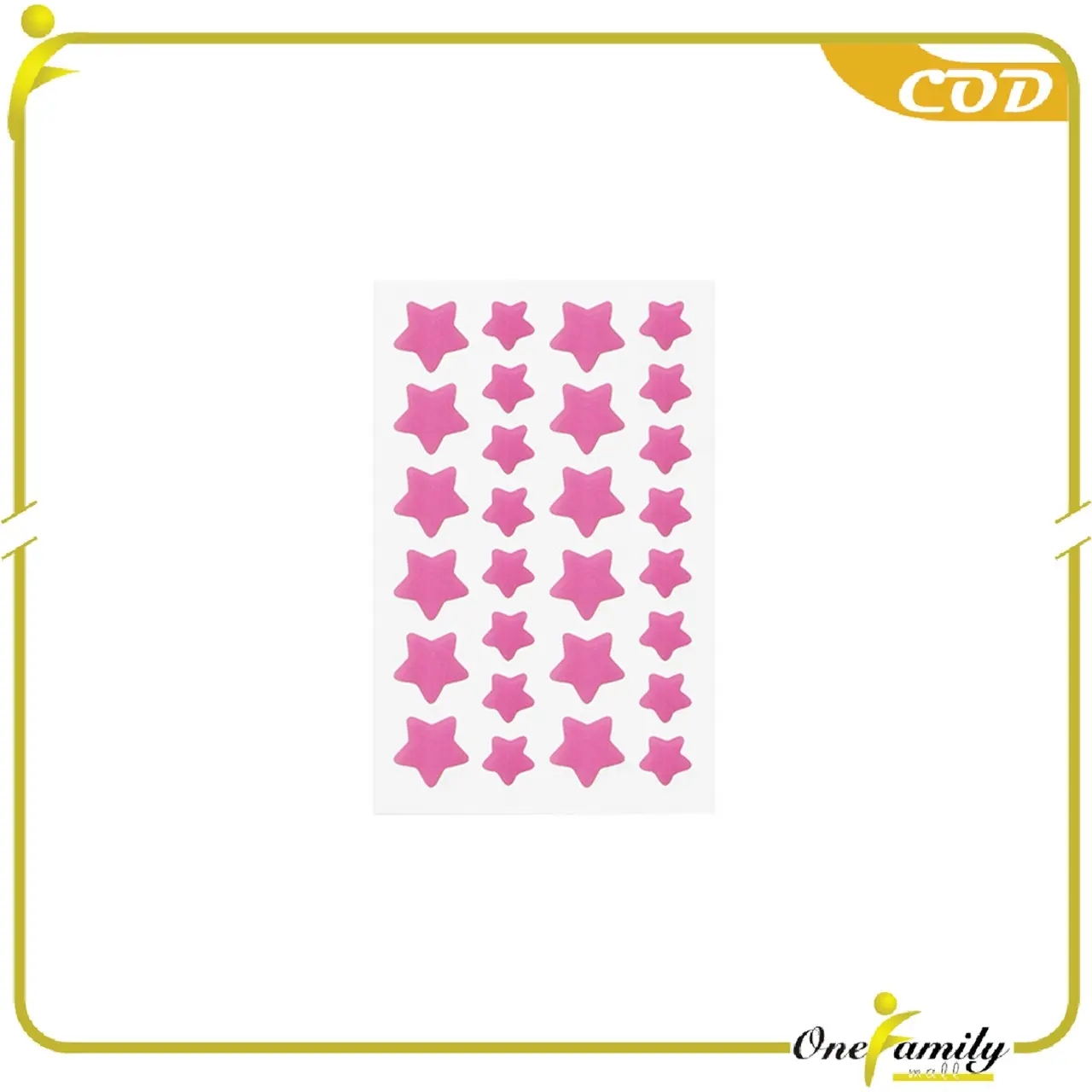 PINK STAR - 28PCS