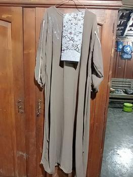 Product Review of Azkya Dress  Gamis Cringkle Airflow mix Swarosky premium Wanita Muslim Kain Crinkle Flowy Nyaman Panjang Wudhu Lebaran Simple from ɧ**️ 1